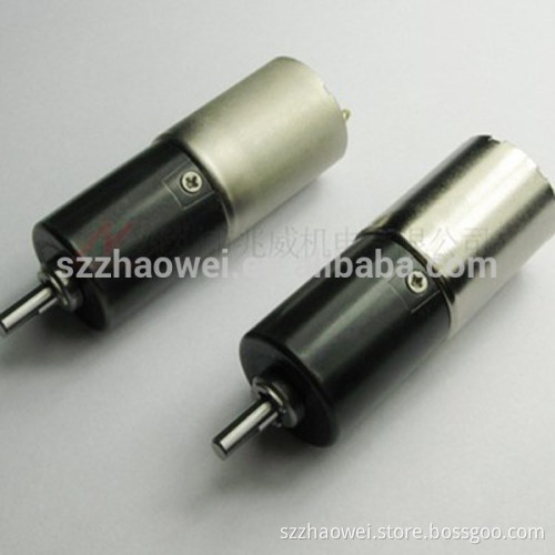 Dia 16 Millimeter High Torque Low RPM Micro DC Gear Head Motor with Gearbox